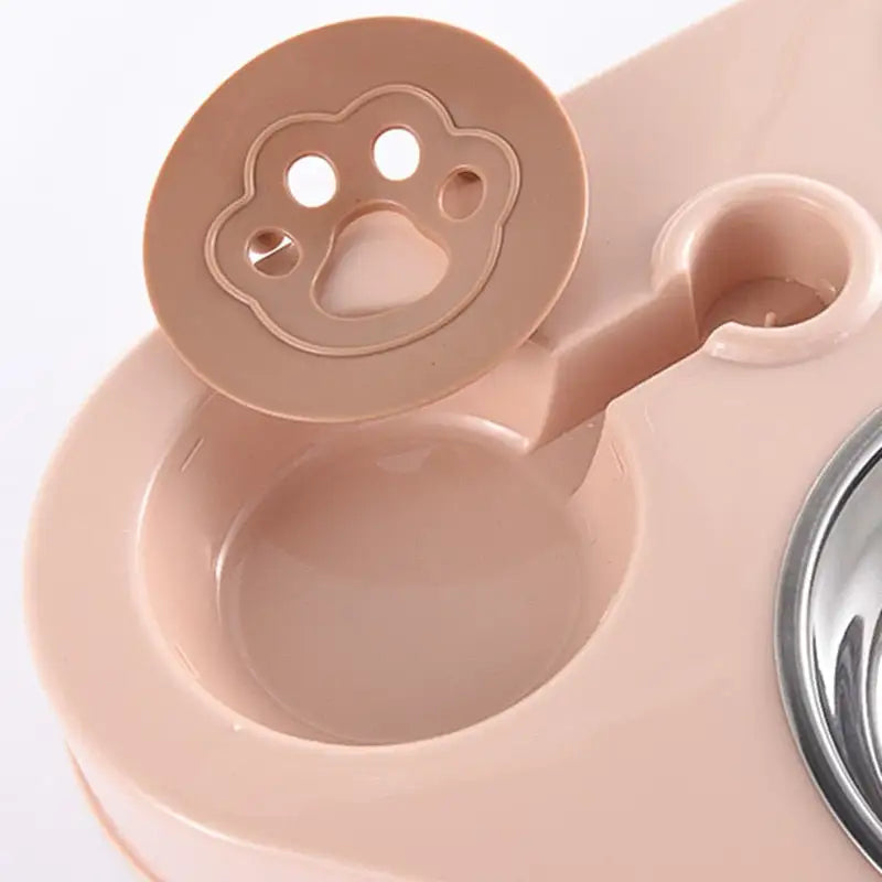 3-in-1 Pet Bowl with Automatic Water Dispenser