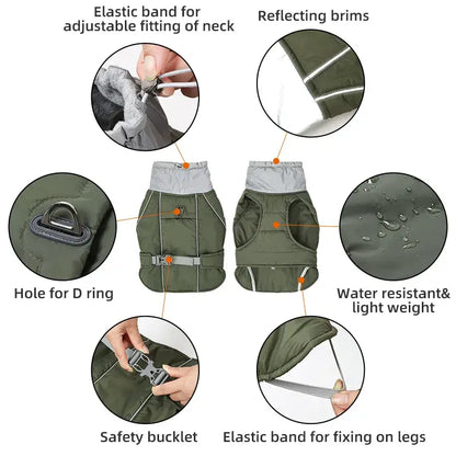 Luxury Winter Dog Jacket