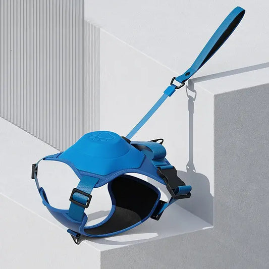 Retractable Leash with No-Pull Chest Harness