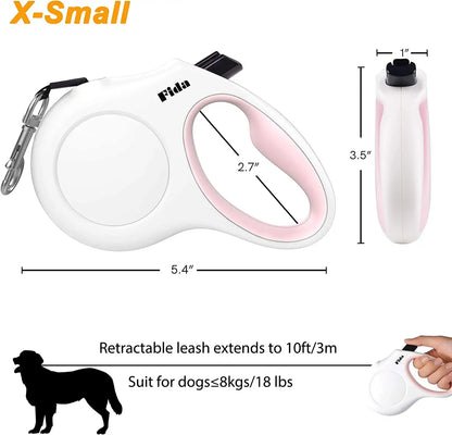 Dog Leash with Built-in Poop Bag Dispenser