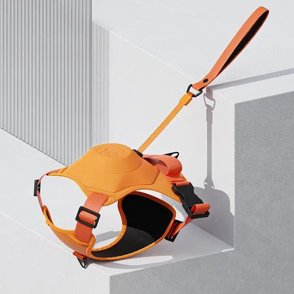 Retractable Leash with No-Pull Chest Harness