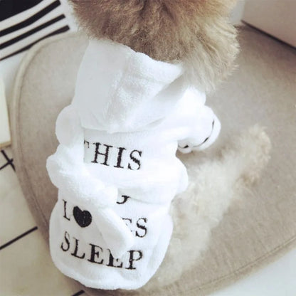 Dog Bathrob Pajamas